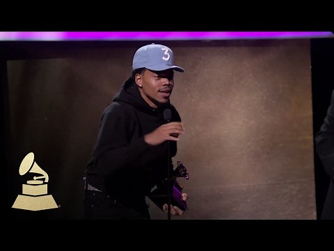 Chance the Rapper Wins Best Rap Performance | Acceptance Speech | 59th GRAMMYs