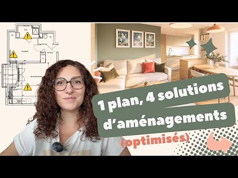 Optimizing a new one-bedroom apartment: 4 smart layouts to save space!