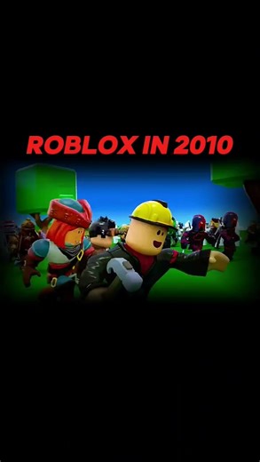 Roblox in 2010 🥲#robloxedit
