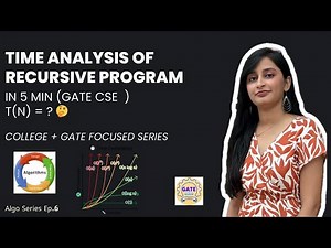 Time Complexity of Recursive Programs | Recurrence Relation Explained | DSA in Hindi
