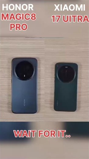 😱HONOR MACIC8 PRO vs XIAOMI 17 UITRA⚡ BATTERY TEST!!