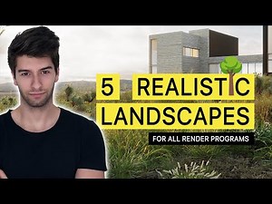 How to Make Realistic Landscape any Rendering Program