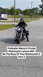 If you haven’t watched the part 1 and part 2 of Preloader Nancy’s Private Lessons with Be The Boss Of Your Motorcycle!®️, definitely go back and check them out! I’m loving her progress! She is determined every moment that we are out there. The biggest step forward in this video is Nancy is starting to trust that sufficient power to the rear wheel is the priority, not speed. A HUGE step forward! Stay tuned for Part 4! It’s not about being the BEST… It’s about being the BOSS! Break out of the mold