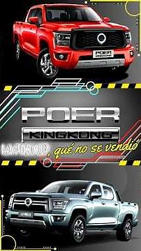 🛻💨 GWM's POER KING KONG - The pickup truck that arrived but didn't sell. #POER #GWM #Wingle #turb...