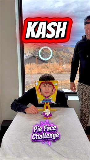 Pie Face Challenge! #pieface #family #games