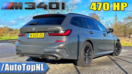 BMW M340i Touring 470HP Autobahn POV