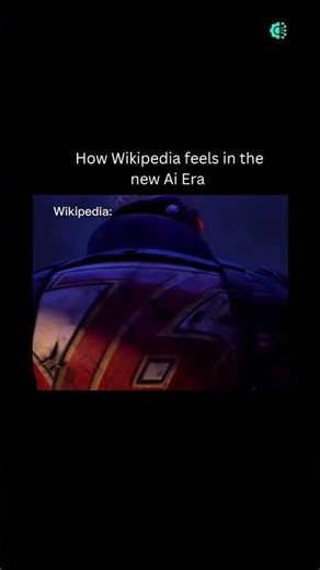 How Wikipedia Feels in the AI Era 🤖📚 #Shorts