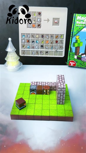 🤓Let children escape the virtual world! Check out this bridge of companionship between parents and children. #childrenstoys #toy #christmasgift #blakfriday #minecraft