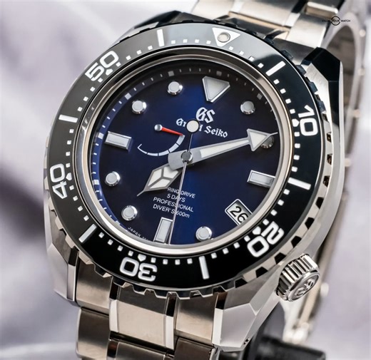 FS: Grand Seiko SLGA001 Spring Drive Dark Blue Dial 5...