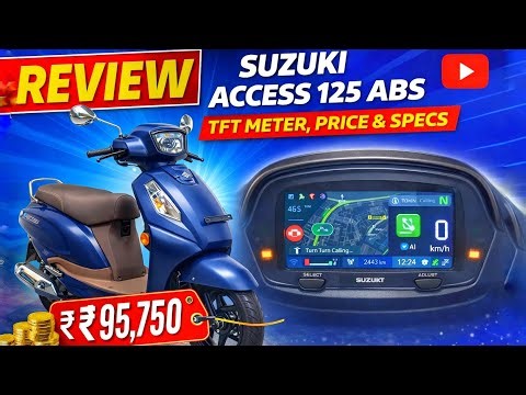New Suzuki Access 125 ABS 2026 TFT🔥| Full Review & Price, Mileage & Features