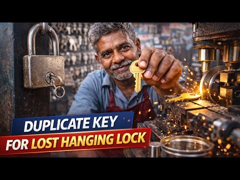 10 min Duplicate key | making process #youtubeshorts #hardwork #key #lock #work 