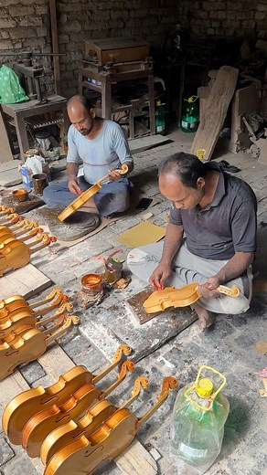 This is How Violin is Made in India #fblifestyle #music #crafts | Mr. Ladoo