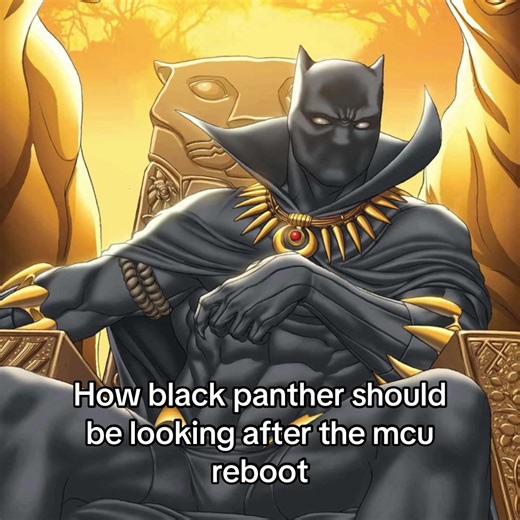 This is Black panther’s best design idc #fyp #viral #blackpanther #mcu #comictok