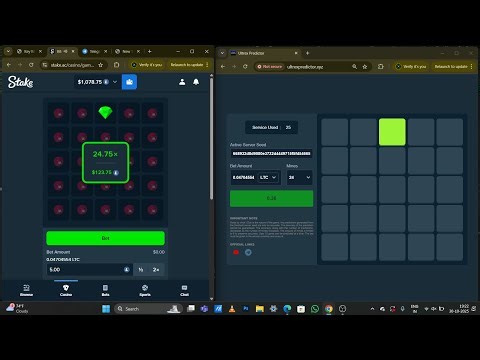 Stake 24 mines predictor bot 2025 | #stake