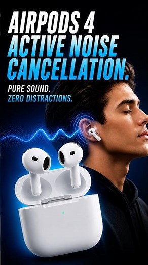AirPods 4 with ANC — Apple Did THIS #airpods4 #gadgets