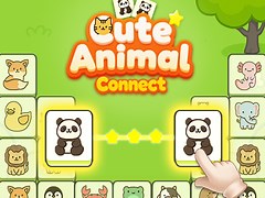 Game Cute Animal Connect online. Play for free