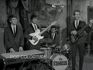 Lost in Space meets the Munsters! B9 attends a house party hosted by the Standells in the Munsters' living room. Music composed by Jack Marshall, arranged by Jim Dooley. Lost in Space: The Complete Series is available on blu-ray through Amazon: https://amzn.to/3fIxrCw | POP COLORTURE
