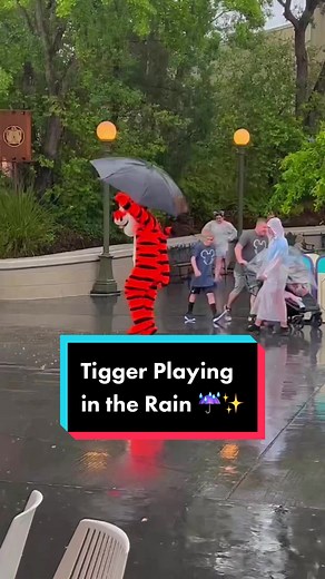 Tigger & Winnie the Pooh Jumping in Puddles - Disney Rainy Day Fun!