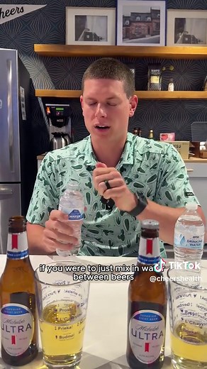 The Science of Mixing Water with Beer