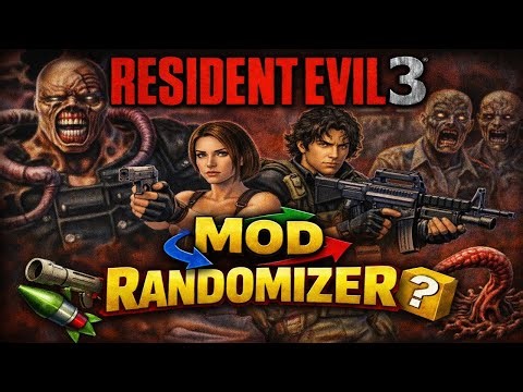 RESIDENT EVIL 3 MOD RANDOMIZER ( LIVE INFINITA REGRAS NA DESCRIÇÃO )