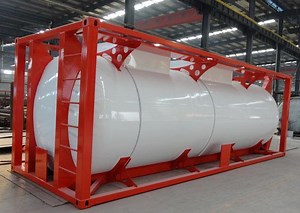 [Hot Item] 20FT Standard ISO Oil Storage Tank 40FT ISO Fuel Tanker Container