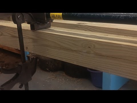 Building a pole capture device for wind turbine.
