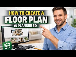 How to CREATE a FLOOR PLAN in Planner 5D (Step by Step)
