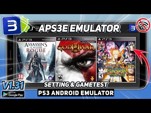 UPDATE!! Aps3e Emulator Update V1.31 PS3 Android Offline Setting & Game Test