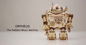 224K views · 951 reactions | A robot-shaped DIY music box that plays music and lights up, is a bit sad and melancholic. | ThinkGeek | Facebook