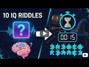 “10 Brain-Twisting IQ Riddles to Test Your Intelligence!” #quiz