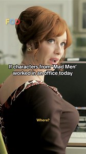 If Joan Harris from 'Mad Men' got a job in today's workplace... . . . Starring Christina Hendricks #comedy #sketch #MadMen #hbo #backtowork | Funny Or Die
