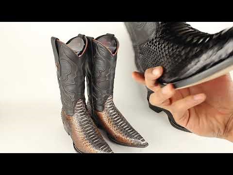 Python Boots How To Know If The Are Made With Genuine Snakeskin