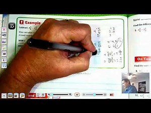 5th Grade GO Math: Lesson 6.7 Add and Subtract Mixed Numbers pages 279-282