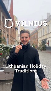What’s your favourite Christmas tradition? 🎄 #vilnius #lithuania #christmas #christmastraditions | Go Vilnius