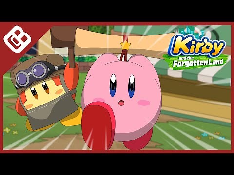 Upgrading Copy Abilities | Kirby Forgotten Land Animation