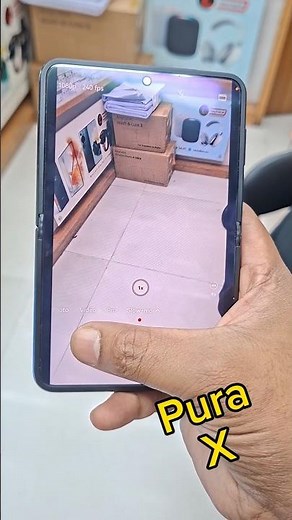 Huawei Pure X Slow-Motion Camera Zoom Test