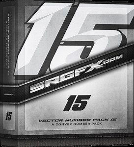 Vector Racing Number Set 15
