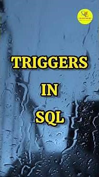 Triggers in SQL in Telugu| interview tips| SQL tutorial #sqltelugu #techymiki #education #sql