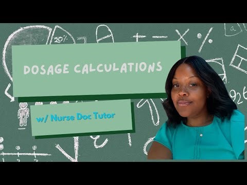 Weight Based IV Infusions: Dosage Calculation