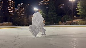 Welcome back to school/the office! Enjopy this performance at Wollman Rink with spectacular views of the Cityscape. Valerie Levine performing "Amour, Amour" with choreogrpahy inspired by Jody Sperling and a costume with wings insprired by dance pioneer Loie Fuller. Here's hoping FB doesn't mute the music - if so, go to: https://vimeo.com/659451002 | Ice Theatre of New York, Inc.