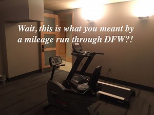 Review: Admiral's Club Dallas DFW Terminal A - There's a treadmill! - Monkey Miles