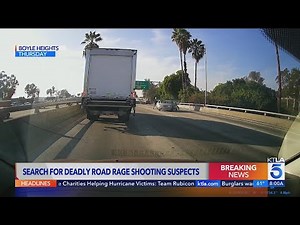 Disturbing video shows road rage suspect shooting, killing man on 5 Freeway in Los Angeles