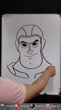 how to draw buzz lightyear #disney #toystory