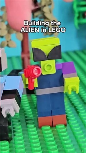 I built the ALIENS from 99 Nights in the Forest in LEGO... 👽
