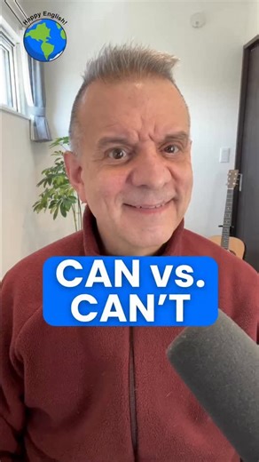 Michael DiGiacomo on Instagram: "CAN vs. CAN’T Today, let’s look at a two words that are often hard to hear: can and can’t First is can. Can is unstressed and the sound is more like kin. And the stress is on the verb after can: I kin TAKE it She kin DO it We kin GO there tomorrow. On the other hand, can’t is stressed I CAN’T take it She CAN’T do it We CAN’T go there tomorrow. Listen again. I can go. She can’t go. Can is unstressed, can’t is stressed. I can do it. She can’t do it. Remember, pronu