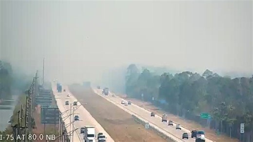 Big Cypress fire triggers alert as smoke overwhelms Alligator Alley