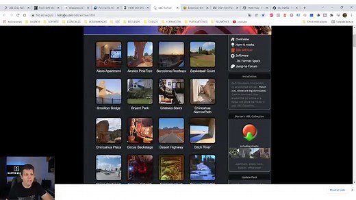 Les dejo en este vídeo las páginas que utilizo para descargar mapas HDri gratis. Si quieres aprender a utilizar los HDRi, mira este vídeo: https://youtu.be/V14GqM85Stw 10 Páginas para descargar Mapas HDRI gratis: https://polyhaven.com/hdris https://hdrmaps.com/freebies/free-hdri-maps/page/2/ http://www.3dassets.one/#type=hdri&order=latest https://www.textures.com/browse/hdr-spheres/114552 https://www.2gacademy.net/resources?page=3 http://www.hdrlabs.com/sibl/archive.html http://x3droad.com/es/hd