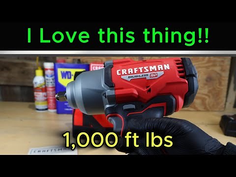 🔥Craftsman High Torque🔥 Impact Wrench CMCF940M1 Brushless RP V20