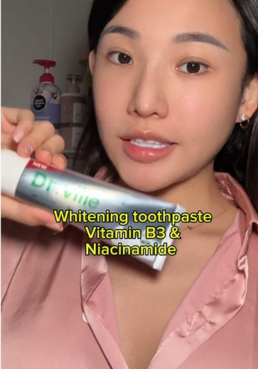 Whitening Toothpaste with Niacinamide and Natural Ingredients