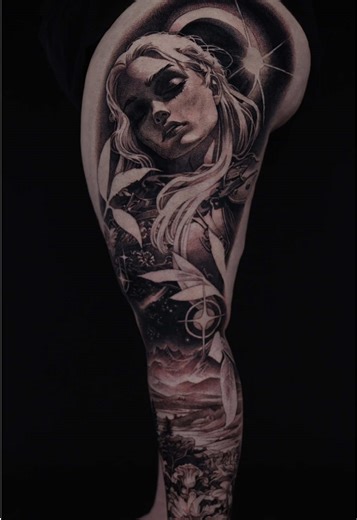 Shoutout to all my amazing clients who sit 3 days in a row, I’m definitely not that cool! 🙏Done at @Eden • Dallas Tattoo Studio 🖤🤍 #tattoo #tattooideas #BookTok #tattooartist